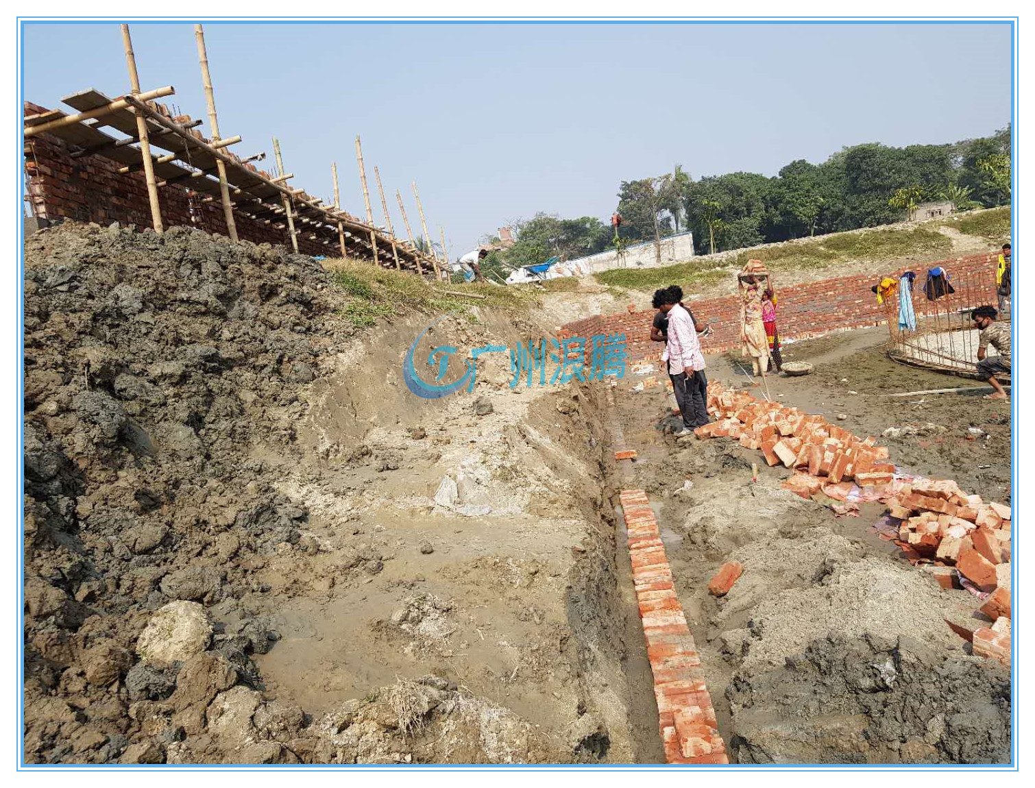 印度孟加拉工地