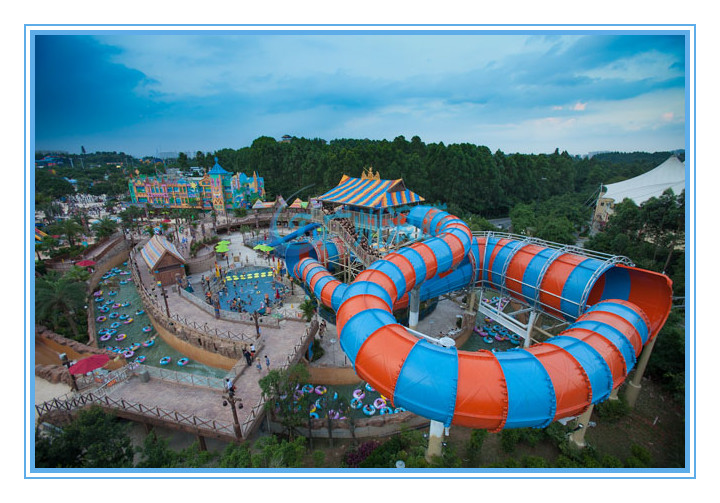 水上樂(lè)園設(shè)備-巨蟒水滑道