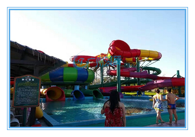 水上樂園設(shè)備-暴風谷滑梯
