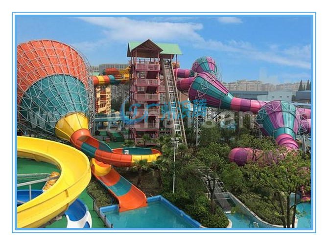 水上樂園設(shè)備-暴風谷滑梯