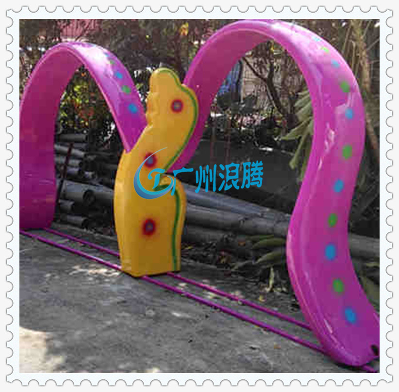 水上樂園設(shè)備-章魚彩虹門